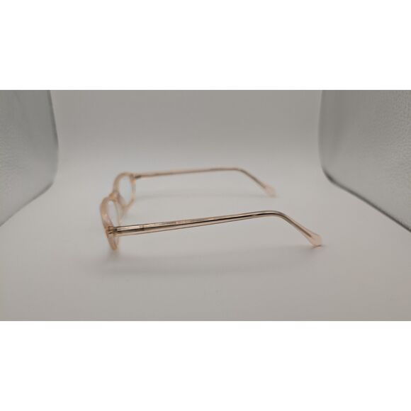 Baron Eyeglass BZ10 Frames Clear Peach - Picture 2 of 4